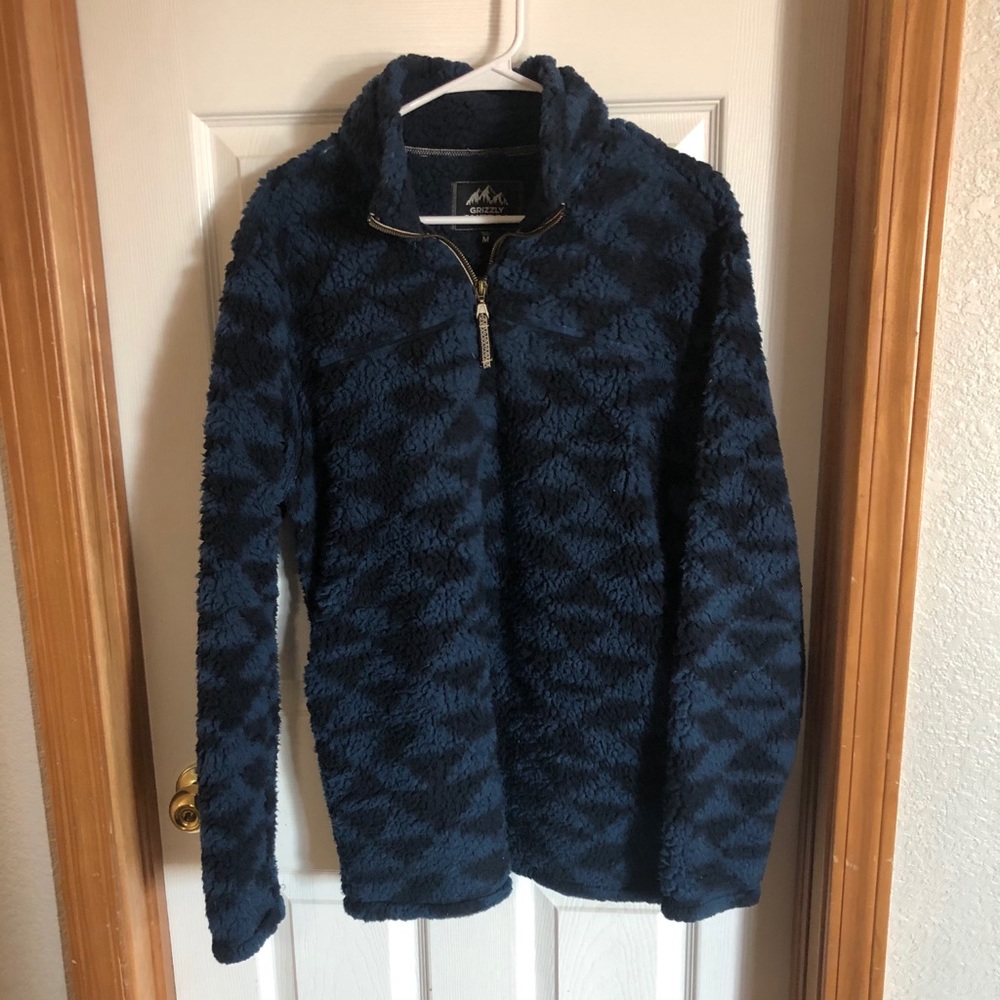 Sherpa Quarter Zip Sweatshirt